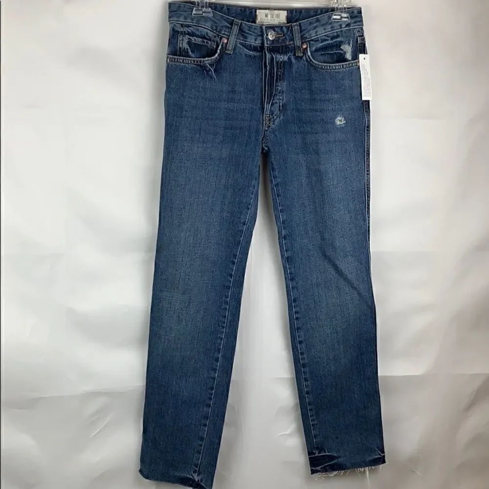 We the Free destroyed released hem jeans